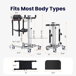 Kursi angkat berbaring dapat diatur, bantuan berdiri elektrik untuk orang tua mobilitas medis nyaman rumah - Product Image 2