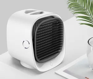 Ventilador refrigerador de ar de água USB de íon negativo de umidificação de ar condicionado portátil