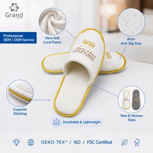 Fabricant Vérifié – Vente en Gros de Chaussons d'Hôtel Pliables, Réutilisables et Portables, Écologiques en Tissu Éponge, avec Logo Personnalisé pour Hôtels Internationaux - Product Image 5