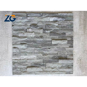 ZGSTONE stile tradizionale Indoor pietre naturali grigio rivestimento esterno parete interna coltura pietra Modulare sporgenza antiacido - Product Image 1