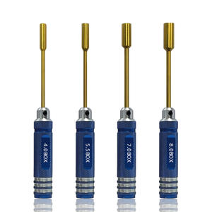 Punte per Cacciavite Esagonali e a Sfera Professionali DIY OEM con Finitura in Titanio HSS/S2 per Modelli RC - Product Image 6