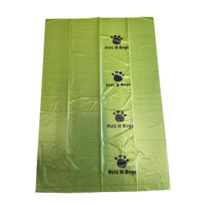 Custom Printed Pet Poop Bio Degradable Corn Starch <b>Compost</b> Waste <b>Bag</b> Set Biodegradable Compostable <b>Bags</b> for Dog - Product Image 3