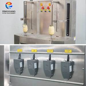 FXP-99 Dubbele Kop Fruitschiller Automatische Rockmelon Broodvrucht Jackfruit Watermeloenschilmachine - Product Image 2