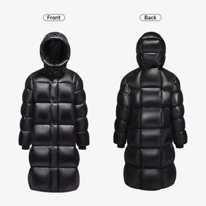 Veste noire et dorée style couple pour hommes et femmes Nouveau standard national 90 Version épaissie en duvet de canard blanc pour adultes - Product Image 6