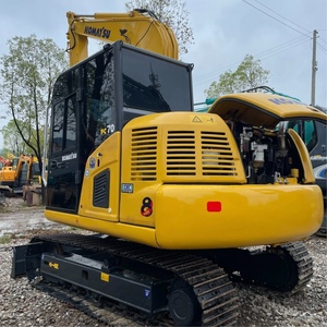 Excavadora de cadenas pequeña usada Komatsu PC70-8 con certificación CE, multifunción, 7 toneladas, PC70 PC60, excavadora de segunda mano - Product Image 4