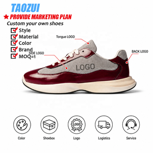<span class=keywords><strong>Zapatos</strong></span> <span class=keywords><strong>de</strong></span> <span class=keywords><strong>Hombre</strong></span> con Logotipo Retro Personalizado, Zapatillas <span class=keywords><strong>de</strong></span> Diseño Original, Fabricantes OEM/ODM, Zapatillas <span class=keywords><strong>de</strong></span> Piel Sintética Estilo Walking - Product Image 2