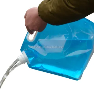 Gallon Water Opbergtas Stand Up Drank Zakje Met Uitloop 1 Gallon 2 Liter Pouch