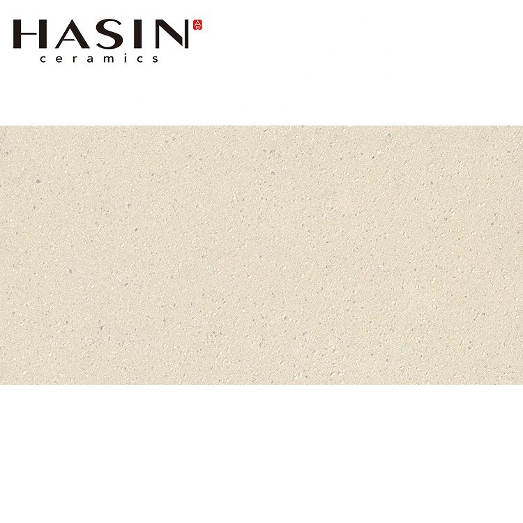 Hasin Beige Khaki Yellow Texture Realistic Smooth Anti Matt Polished Ceramic Tile