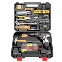 Set de Herramientas Multifunción de Estándar General, 38 Piezas, Kit de Caja de Herramientas Variado para Mantenimiento y Trabajo Manual del Hogar