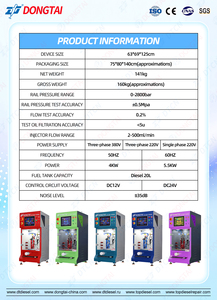 DTS 280 EURO 6 Drei-Flow-Meter Common-Rail-Injektor Prüfstand - Product Image 2