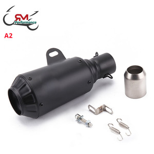Silencieux D'échappement de moto Pour KTM Duke 390 Ninja <span class=keywords><strong>650</strong></span> <span class=keywords><strong>MT</strong></span>-<span class=keywords><strong>07</strong></span> Silencieux Universel D'échappement 51mm - Product Image 4