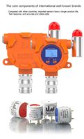 Analizador de gas Fijo PLT219 Dispositivo de alarma a prueba de explosiones Metano CH4 Etano ETO Concentración Detector de fugas Detector de sonda