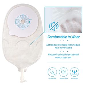 HEAGIメーカー直販45mmワンピース尿閉バッグ透明クローズド尿閉オストミーバッグ医療用品セット - Product Image 2