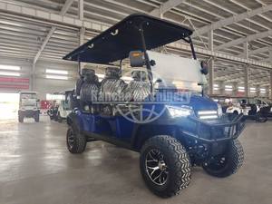 Voiturette de golf électrique à batterie haute performance 4 places Buggy Off Road Club Car Voiture de golf touristique de luxe - Product Image 4