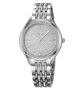 스케미 2030 스케미 시계 고급 여성용 시계 뱅글 벨 및 로즈 쿼츠 시계 아름다운 여성용 시계 스테인리스 스틸 스트랩 - Product Image 4