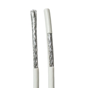 Câble <span class=keywords><strong>coaxial</strong></span> RG6, <span class=keywords><strong>cordon</strong></span> <span class=keywords><strong>coaxial</strong></span>, connecteur mâle F plaqué or, câble <span class=keywords><strong>numérique</strong></span> pour antenne TV AV avec adaptateur mâle-femelle coudé - Product Image 5