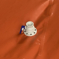 Litong extérieur grande taille gonflable doux 100000 litres pvc stockage eau vessie oreiller réservoir de stockage