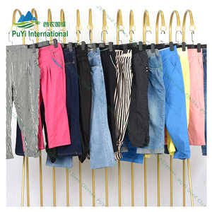 Pantalon de sport court trois quarts pantalons vêtements d'occasion livraison gratuite magasins d'occasion vêtements d'occasion en gros - Product Image 2