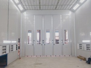 CE aprobado de gran tamaño del cuerpo del autobús de reparación de cabina de pintura con sistema de secado - Product Image 2