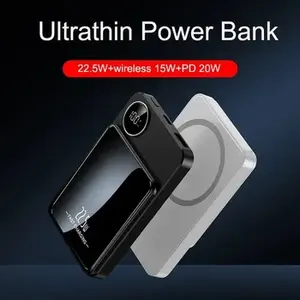 Trending Products 2024 15W Wireless Power Bank 10000mah 22.5W Magnetic Wireless Power Bank For Phone15