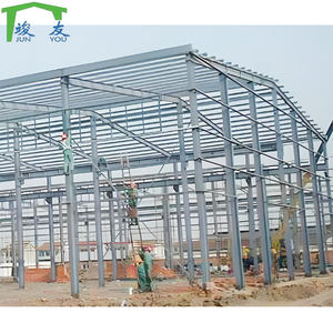 2 רצפה מבנה פלדה קל מחסן מרתנין בנייה טרומי בניין טרומי פלדה - Product Image 2