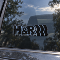 Autocollant de logo auto-adhésif en vinyle découpé sur mesure, résistant aux UV, imperméable, à forte adhérence, amovible, pour vitres de voiture