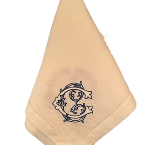Ensemble de sets de table et de serviettes en coton indien à motifs floraux imprimés à la main et brodés, best-seller, avec 6 sets de table et 6 serviettes - Product Image 2
