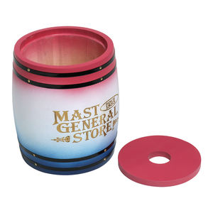 Baril en bois <span class=keywords><strong>de</strong></span> chêne <span class=keywords><strong>vide</strong></span> décoratif miniature pour le miel, bon marché, pour la vente en gros, pour la table, pour les grains <span class=keywords><strong>de</strong></span> café - Product Image 2