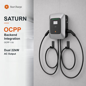Chargeur EV StarCharge Saturn à double port 22 kW Type 2, puissance totale jusqu'à 44 kW pour les stations de recharge de stationnement au lieu de travail - Product Image 1