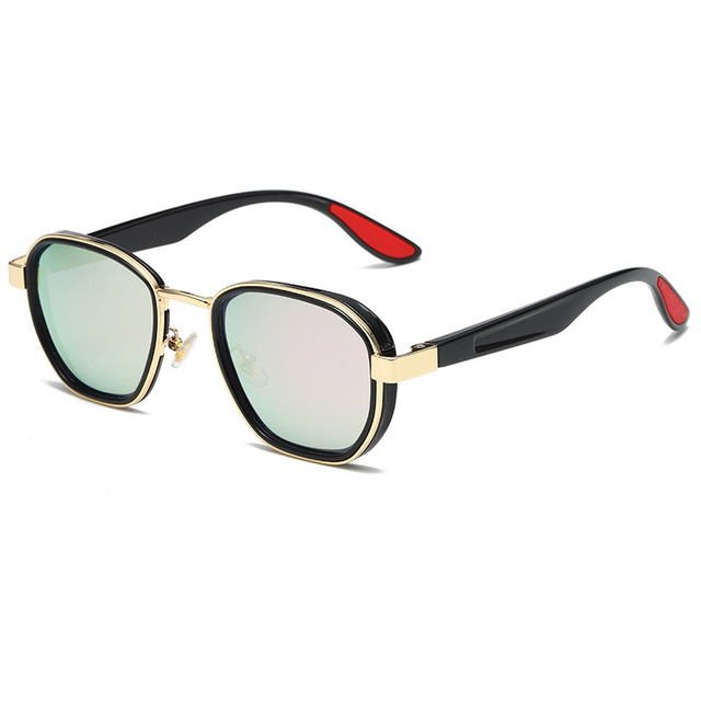 3328 Polarized Sports Sunglasses for Men and Women European and American Pilot Fashion Style PC Metal Plastic Frame
