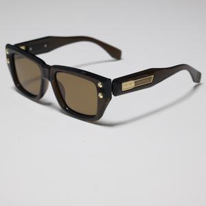 Gafas de sol polarizadas con montura cuadrada Jw 6007p para hombre, montura de plástico y metal negra, protección UV400, gafas de sol para exteriores. - Product Image 3