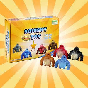 Gorille en farine personnalisé anti-stress à presser - Jouet sensoriel réaliste en forme de singe, cadeau fantaisie transfrontalier - Product Image 6