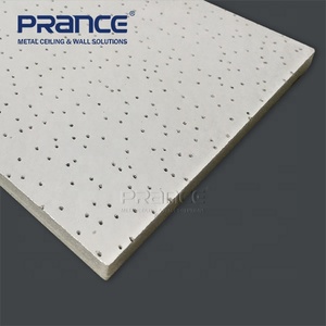 Panneau/<span class=keywords><strong>plafond</strong></span> Fiber minérale acoustique 600x600, carreaux, ornements en Fiber - Product Image 3
