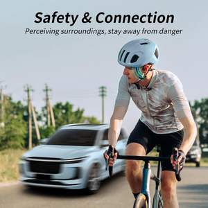 Casque à conduction osseuse Cxk Bluetooth 5.4 à oreille ouverte avec micro, pour le sport, le cyclisme et l'entraînement, étanche IPX4 - Product Image 6