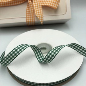 Classic Striped And Plaid <b>Ribbon</b> Multipurpose Fabric Trim For Gift Wrapping Party Decor - Product Image 2