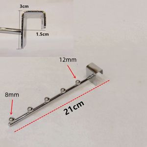 Crochet métallique carré en acier au carbone chromé avec billes en acier - Product Image 6