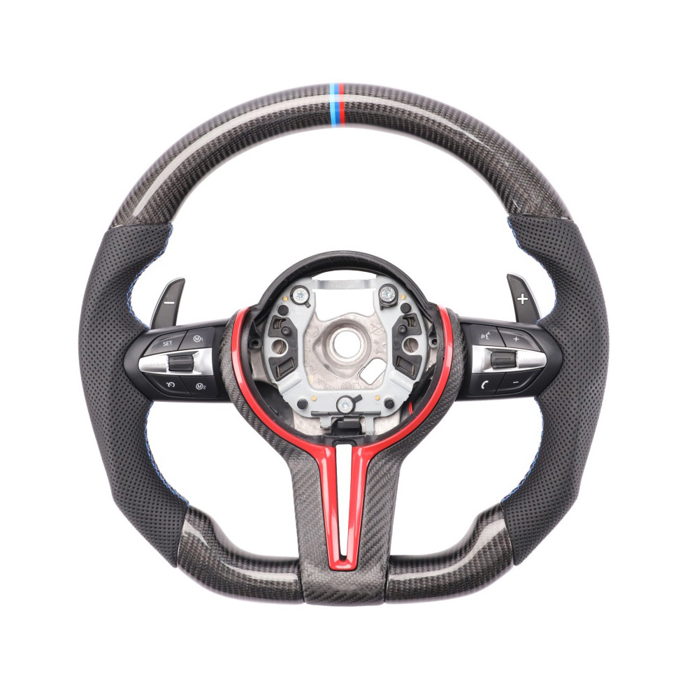 Custom Real Carbon Fiber Steering Wheel (BMW Fitment), photo 2
