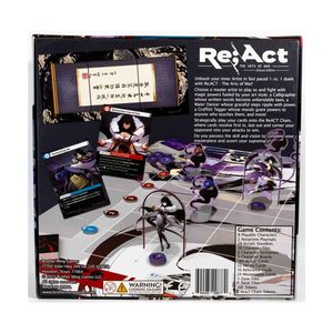 OEM ODM Standee en acrylique Re Act the Arts of <span class=keywords><strong>War</strong></span> Jeu de société pour 2 joueurs, 15-30 min de jeu, style artistique original Anime Manga, 1 contre 1 - Product Image 5
