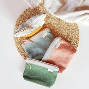 <span class=keywords><strong>Handmade</strong></span> ướt khô túi Công cụ lưu trữ <span class=keywords><strong>Linen</strong></span> ướt <span class=keywords><strong>Pouch</strong></span> hữu cơ không thấm nước lót Snack Túi - Product Image 2