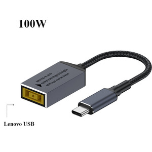 Adattatore di Alimentazione USB Femmina a USB-C Tipo C PD 100W DC, Materiale Ignifugo per PC, Nuovo di Zecca, Convertitore per Laptop - Product Image 1