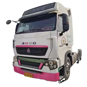 Sinotruk caminhão trator usado 540hp Howo T7H 6x4 Usado Howo Tratores Cabeça de Caminhões