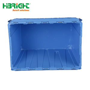 Caja de transferencia de almacenamiento industrial apilable resistente - Product Image 6