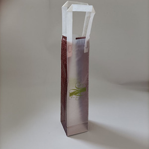 Tái Chế Frosted Po Side Gusset Vuông Dưới Mềm Vòng Lặp Xử Lý Rượu Mang Theo Mua Sắm Quà Tặng Nhựa Poly Túi - Product Image 4