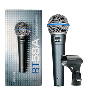 Microphone Dynamique Professionnel en Métal <span class=keywords><strong>BETA</strong></span> <span class=keywords><strong>58A</strong></span> pour Chanteurs Diffusion en Direct Portable Performances Filaire Dédié Carte Son - Product Image 3
