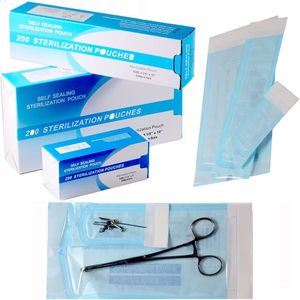 Pochette de stérilisation auto-scellante OEM 90x260mm 90x165mm 57x130mm 70x260mm pour la stérilisation des équipements médicaux - Product Image 4