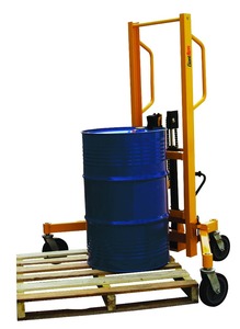 Giant Move Venta caliente Fabricante de China 400kg <span class=keywords><strong>Mini</strong></span> elevador manual Pallet <span class=keywords><strong>Oil</strong></span> <span class=keywords><strong>Drum</strong></span> Truck - Product Image 3