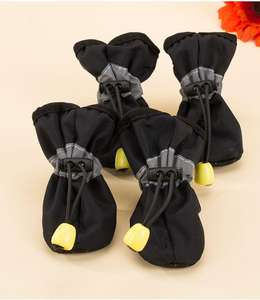 Chaussures <span class=keywords><strong>pour</strong></span> chien Bunnyhi GX004 à rayures réfléchissantes très vendues avec semelles en caoutchouc antidérapantes, <span class=keywords><strong>bottes</strong></span> <span class=keywords><strong>de</strong></span> <span class=keywords><strong>pluie</strong></span> et <span class=keywords><strong>de</strong></span> neige <span class=keywords><strong>chaudes</strong></span> <span class=keywords><strong>pour</strong></span> animaux <span class=keywords><strong>de</strong></span> compagnie - Product Image 6