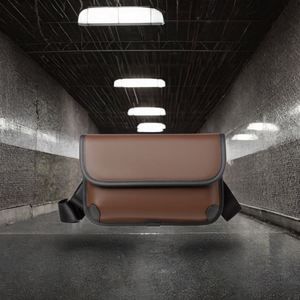 Sac de rangement pour outils en cuir de vache imperméable et multi-usage, élégant, portable, porte-cartes, portefeuille, mini sac quotidien, vente en gros - Product Image 3