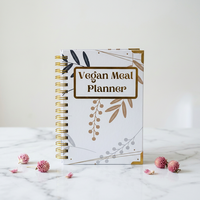 Carnets personnalisables à spirale avec couverture en papier A4/A5/A6/B6, agenda hebdomadaire Happy Planner, impression de livre de planification avec boîte – Nouveauté 2027