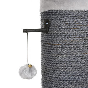 Fabricant YOUME OEM un <span class=keywords><strong>arbre</strong></span> à <span class=keywords><strong>chat</strong></span> stable avec des poteaux épais en gris à 138cm une tour d'<span class=keywords><strong>arbre</strong></span> à <span class=keywords><strong>chat</strong></span> moderne et Kratzbaum pour grands chats - Product Image 5